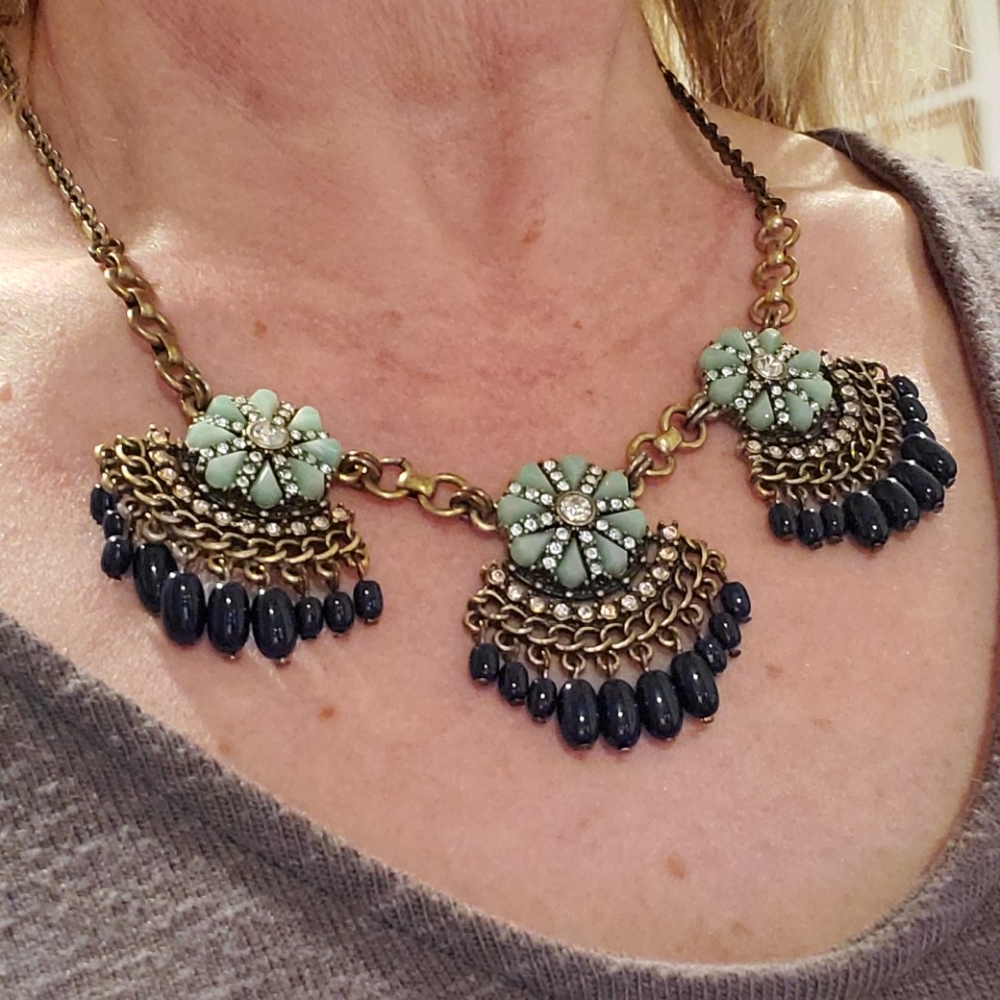 J Crew statement necklace